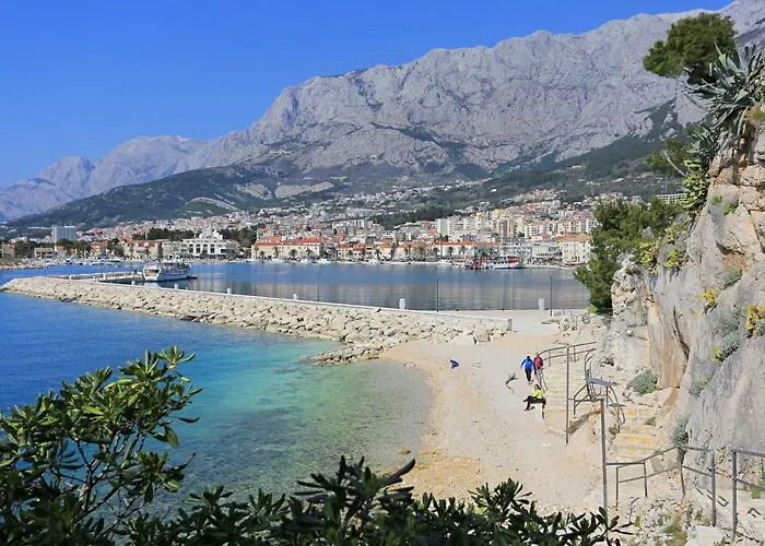 With Parking Space - 6909 Apartman Makarska